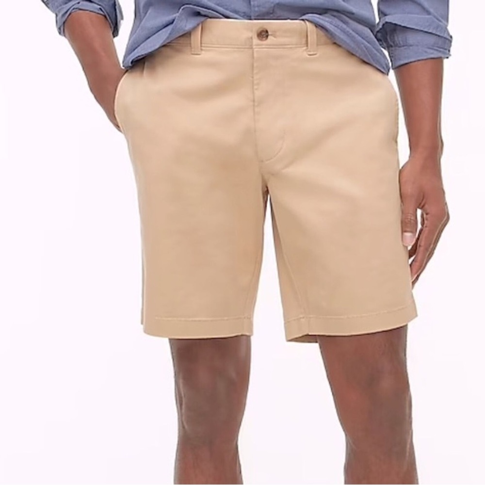 J Crew Men’s Gramercy Flex Chino Shorts 9”